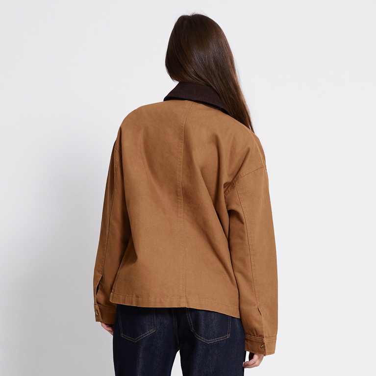 Worker jacket "Hay" Tobacco